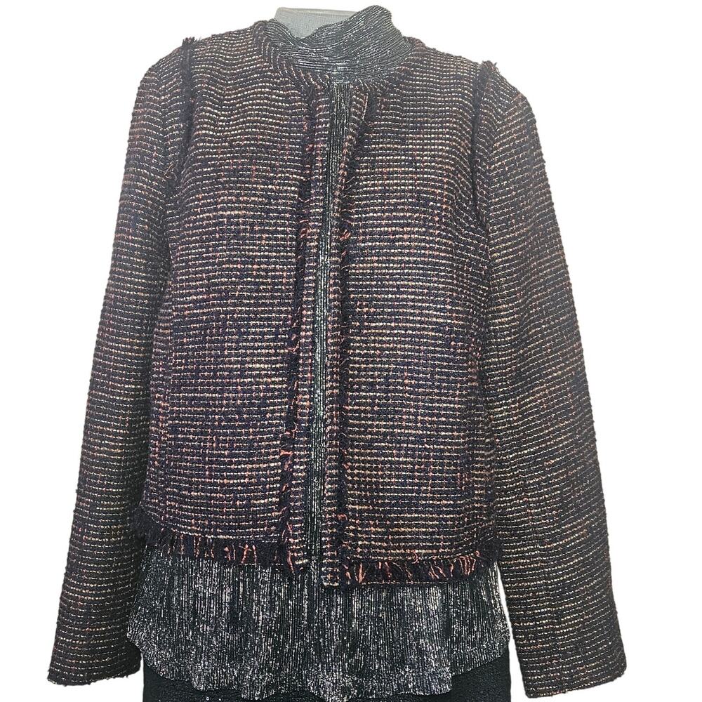 Banna Republic Tweed Blazer Jacket Size 14